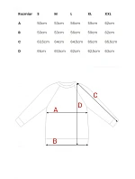 Svetr s předním potiskem zelená model 18002771 - BeWear