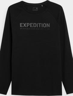 Pánske tričko 4F H4Z21-TSML010 čierne