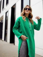 Dámska dlhá mikina FI 726 zelená - Fasardi