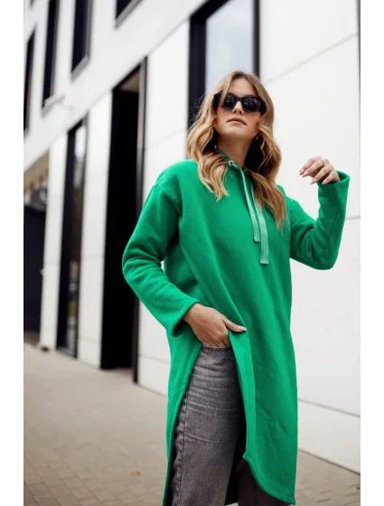 Dámska dlhá mikina FI 726 zelená - Fasardi