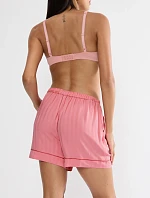 Amourette Jacquard Boyfriend Short - RED - TRIUMPH RED - TRIUMPH