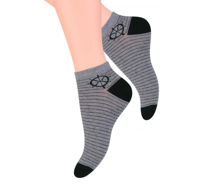 Dámske členkové ponožky Steven art.114