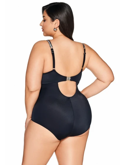 Plavky s plnými košíčky Ava SKJ 63 Black