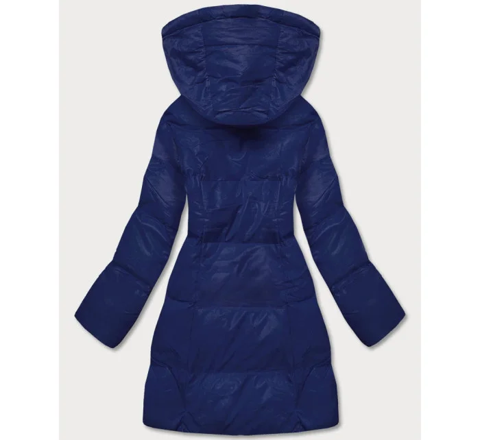 KURTKA ZIMOWA DAMSKA Z KAPTUREM GRANATOWA model 21244806 - J.STYLE KURTKA ZIMOWA DAMSKA Z KAPTUREM GRANATOWA model 21244806 - J.STYLE