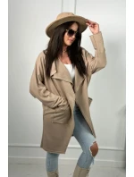 Kapska s vreckami svetlo béžová Kapska s vreckami svetlo béžová