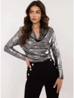 Bluzka DHJ BZ model 20606074 srebrny - FPrice