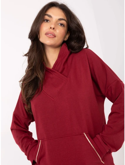 Bluza RV BL model 21334824 bordowy - FPrice