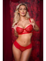 Dámská podprsenka Červená s model 21819217 - Axami Dámská podprsenka Červená s model 21819217 - Axami