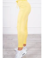 Súprava svetrov 3-dielna žltá