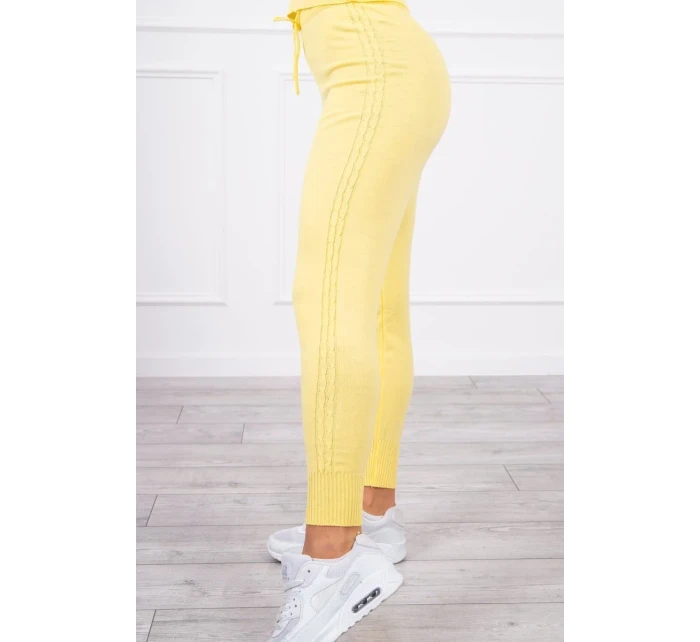 Súprava svetrov 3-dielna žltá