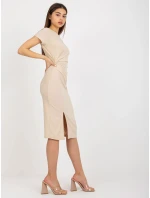 DHJ SK 17253 šaty.38X béžová