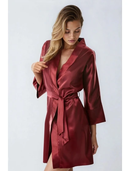 Dámsky župan Panama Burgundy - Kalimo