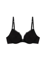 Dámská podprsenka Push-up podprsenka Aura Spotlight WHU černá - Triumph