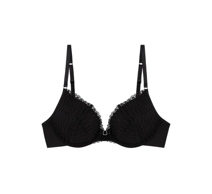 Dámská podprsenka Push-up podprsenka Aura Spotlight WHU černá - Triumph