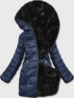 DWUSTRONNA KURTKA DAMSKA GRANATOWA model 21244008 - S'WEST