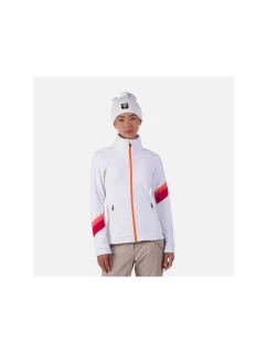 Rossignol Mikina W Strawpile Fleece Fz white