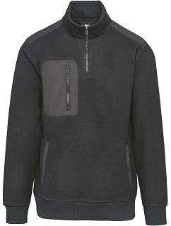 905 Pracovní fleecová mikina s 1/4 zipem model 22514421 dark grey - WK