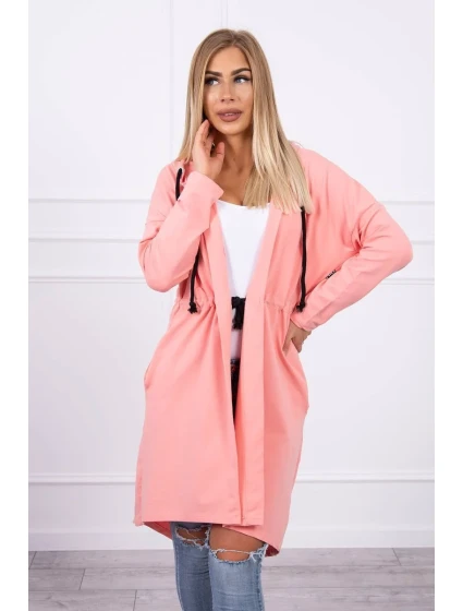 Sukňa s dlhším chrbtom marhuľová Sukňa s dlhším chrbtom marhuľová