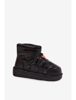Dámské sněhule na platformě  Černé model 21714117 - D.Franklin
