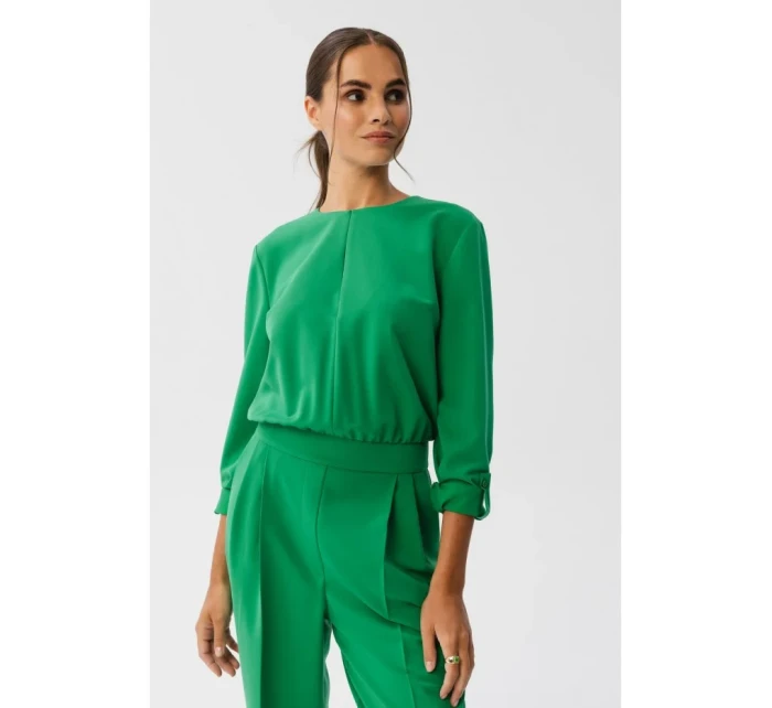 S355 Kombinéza s deleným výstrihom - zelená