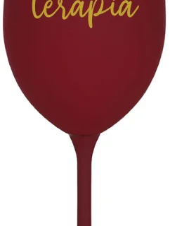 TEKUTÁ TERAPIA - bordovy pohár na víno 350 ml