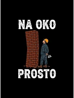 Pánske tričko OKO PROSTO s potlačou čierne FashionStreet NX0107R