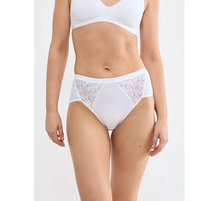 sloggi Chic Midi 4P - WHITE - SLOGGI WHITE - SLOGGI