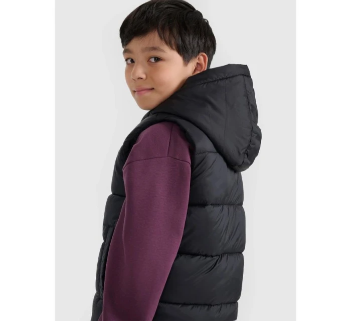 Detské synteticky plnené bez rukávov 4F 4FJRAW25TVJAU331-20S detské Detské synteticky plnené bez rukávov 4F 4FJRAW25TVJAU331-20S detské