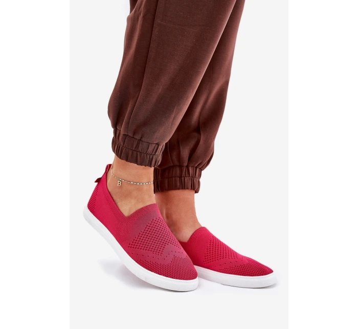 Damskie Tenisówki Slip-on Big Star FF274A605 Fuksja Damskie Tenisówki Slip-on Big Star FF274A605 Fuksja