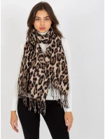 Šál AT SZ 1 892.39P čierna a béžová Šál AT SZ 1 892.39P čierna a béžová