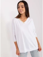 Bluzka RV BZ model 21127155 biały - FPrice Bluzka RV BZ model 21127155 biały - FPrice