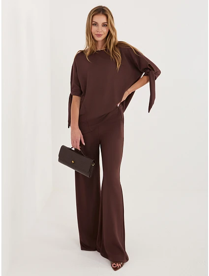 Komplet RV KMPL model 22108218 ciemny brązowy - FPrice