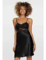 Dámska nočná košeľa Peri Black - DKaren