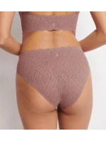 Dámske nohavičky ZERO Feel Bliss High leg - BROWN - svetlohnedá 1141 - SLOGGI