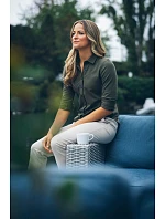 Cutter & Buck Advantage Shirt Women – piké blúzka s dlhým rukávom 68.2411 tmavomodrá Cutter & Buck Advantage Shirt Women – piké blúzka s dlhým rukávom 68.2411 tmavomodrá