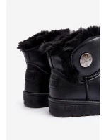 Dětské sněhule s z kožešiny černé Big Star model 21637354 - Big Star Shoes