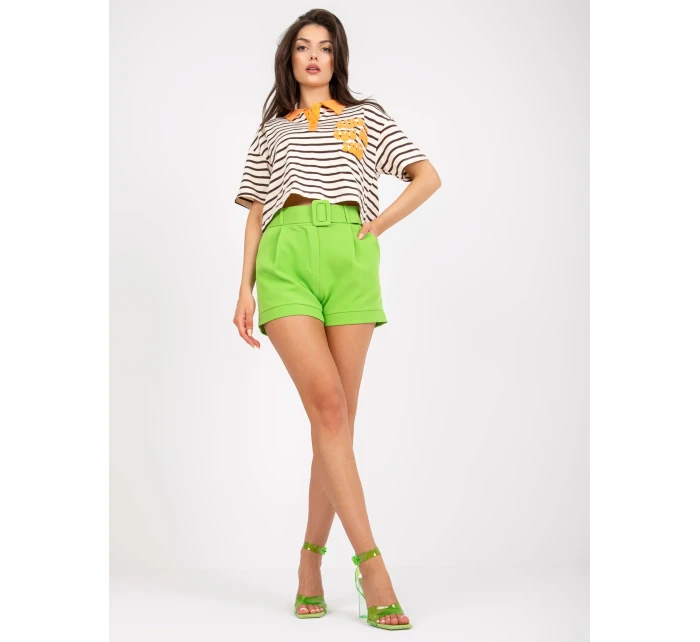 DHJ šortky SN model 17384774 světle zelená - FPrice