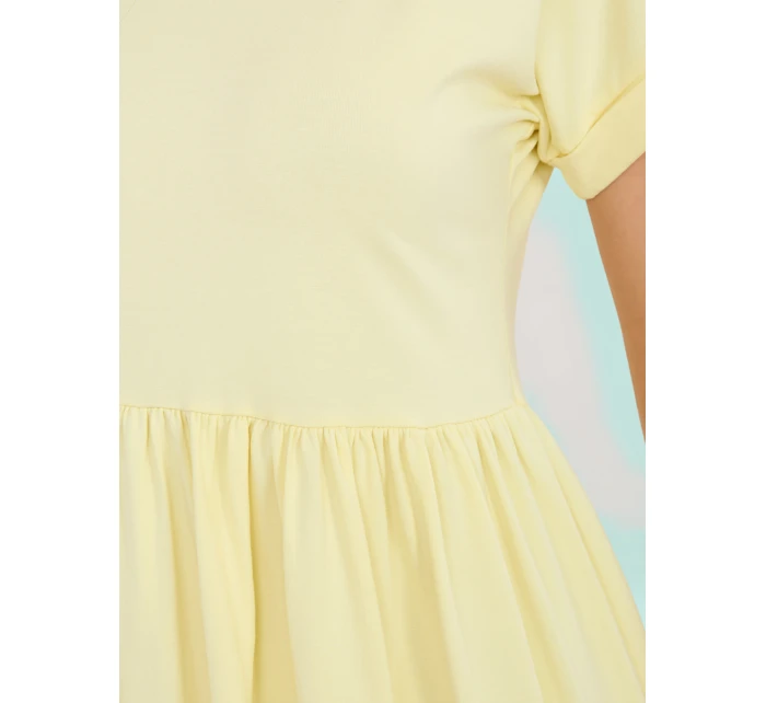 RV šaty SK 5672.03P svetložltá