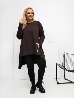 Tunika RV TU 5042.09X tmavohnedá