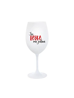 YOU ARE MY LOVE - pohár na biele víno 350 ml