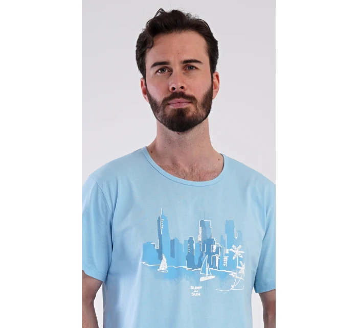 Pánské pyžamo šortky model 21293268 - Vienetta MAN Pánské pyžamo šortky model 21293268 - Vienetta MAN