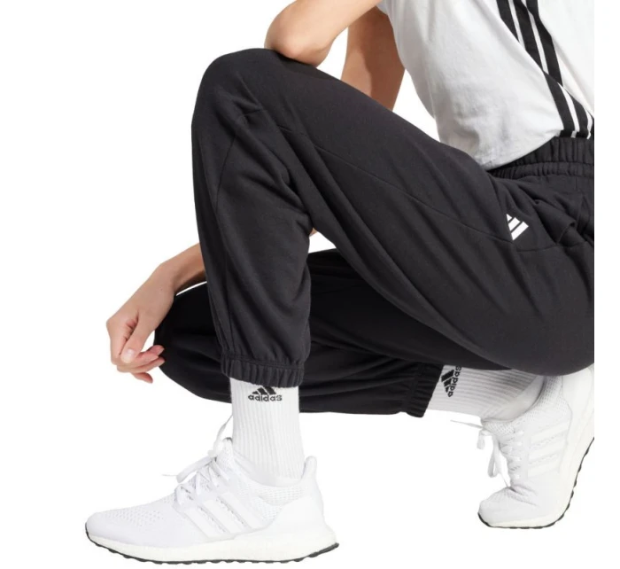 Dámske nohavice adidas Essentials Small Logo French Terry Cuffed W JD7999