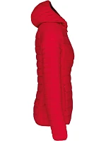K Lehká dámská prošívaná bunda s kapucí 20. red model 22512073 - Kariban