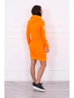 Off White šaty neon orange Off White šaty neon orange