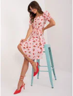 Šaty LK SK 509677 1.29 svetlo ružová