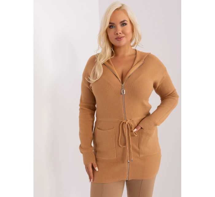 Sweter PM SW PM model 18949013 camelowy - FPrice