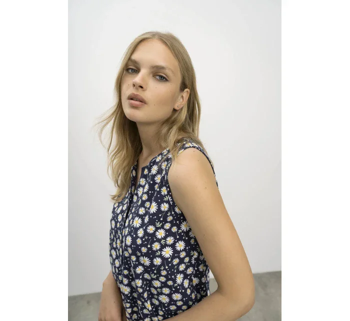 Dámska nočná košeľa bez rukávov 16204 - Vamp Dámska nočná košeľa bez rukávov 16204 - Vamp