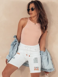 Dámské džínové šortky white Dstreet model 21977946 - FashionStreet