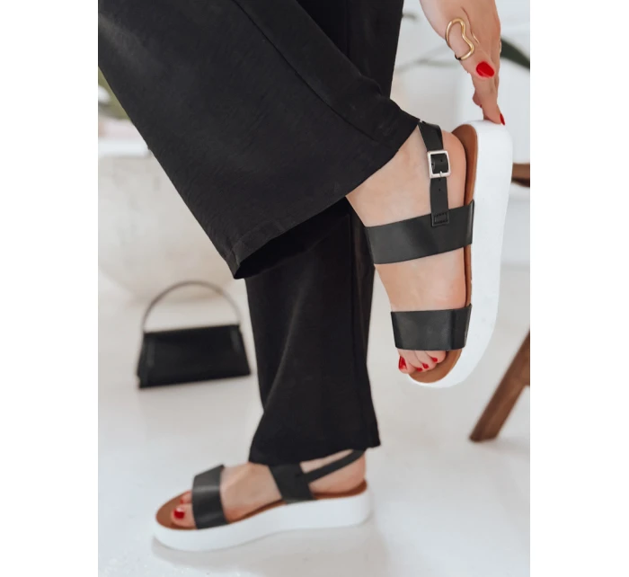 dámské sandály černé Dstreet model 21990111 - FashionStreet dámské sandály černé Dstreet model 21990111 - FashionStreet