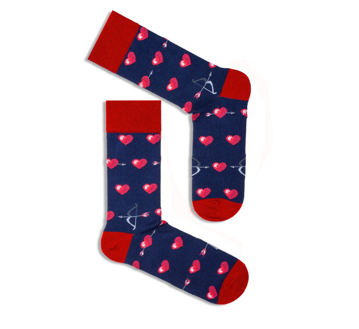 Pánske valentínske ponožky Milena Avangard 0125